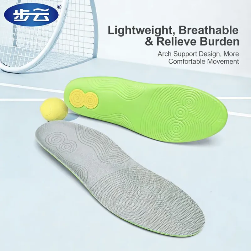 Лёгкие спортивные стельки Буюнь, тонкая модель с анатомической формой, подходят для различных беговых кроссовок (1)