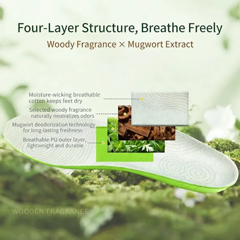 Лёгкие спортивные стельки Буюнь, тонкая модель с анатомической формой, подходят для различных беговых кроссовок (13)