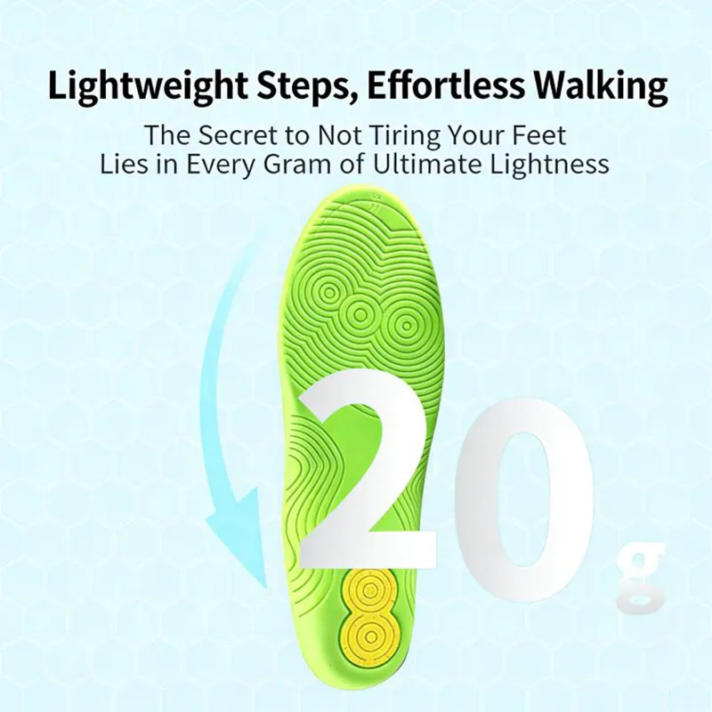 Лёгкие спортивные стельки Буюнь, тонкая модель с анатомической формой, подходят для различных беговых кроссовок (5)